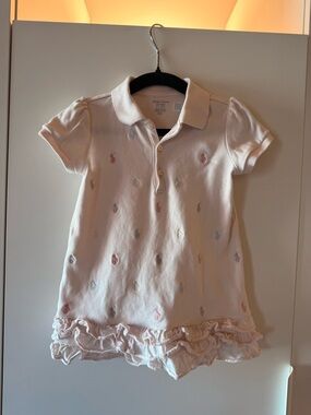 Ralph Lauren Light Pink Polo Dress (90cm)